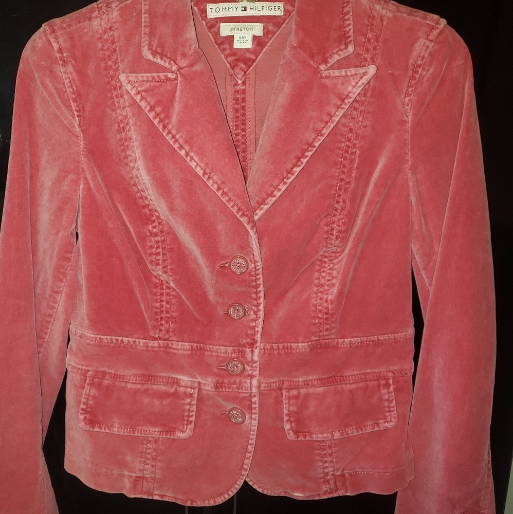 TOMMY HILFIGER Small petite blazer. Stretch.